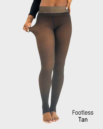 Fleece-Lined Tights