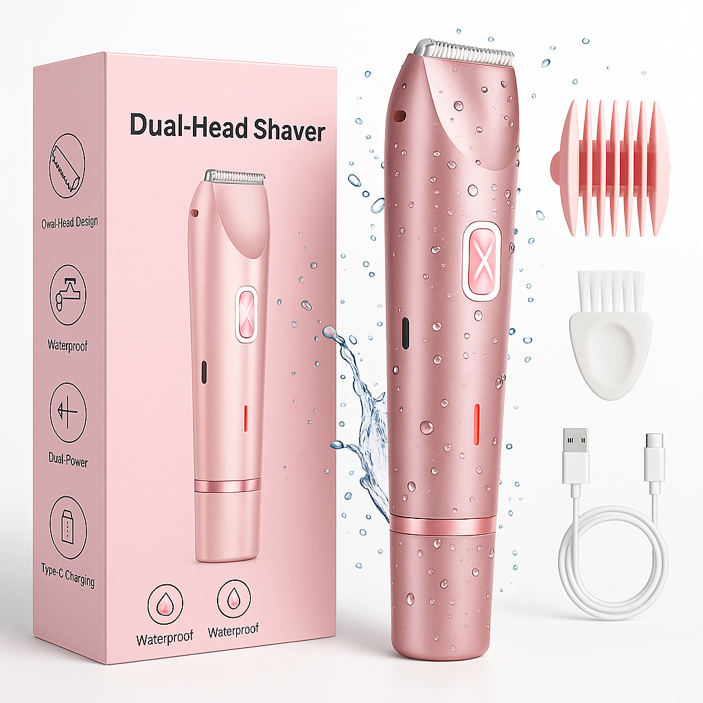 SilkTrimm™ 2-in-1 Shaver for Women