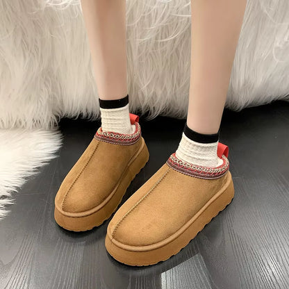 LYNOXA Cozy Winter Platform Mules™