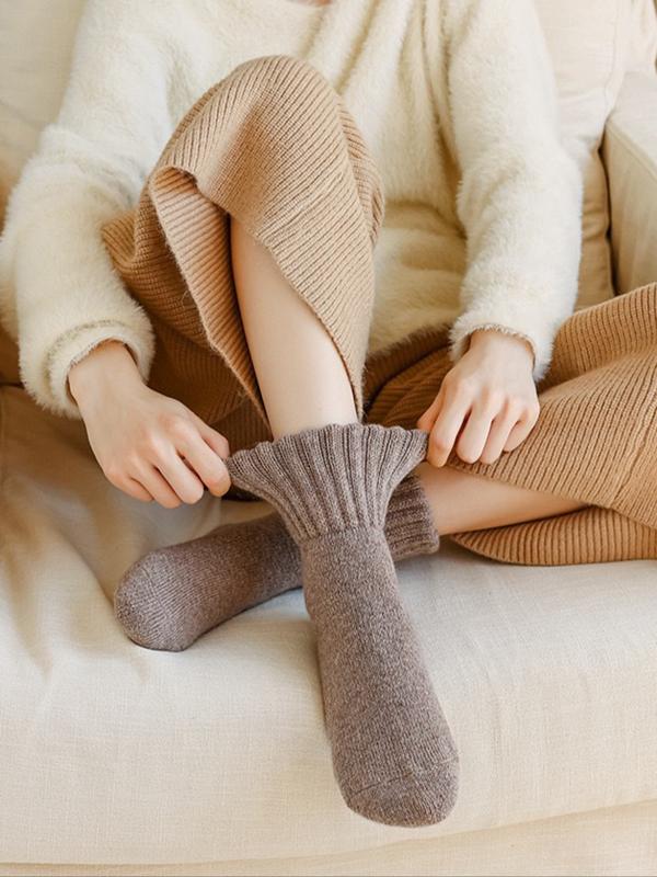 Lynoxa™ CozyWool Thick Mid-Calf Socks