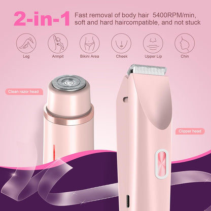 SilkTrimm™ 2-in-1 Shaver for Women